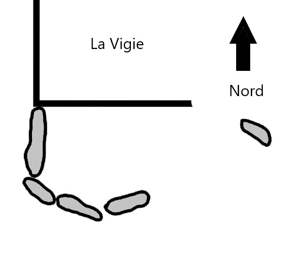 Le dolmen de la Vigie